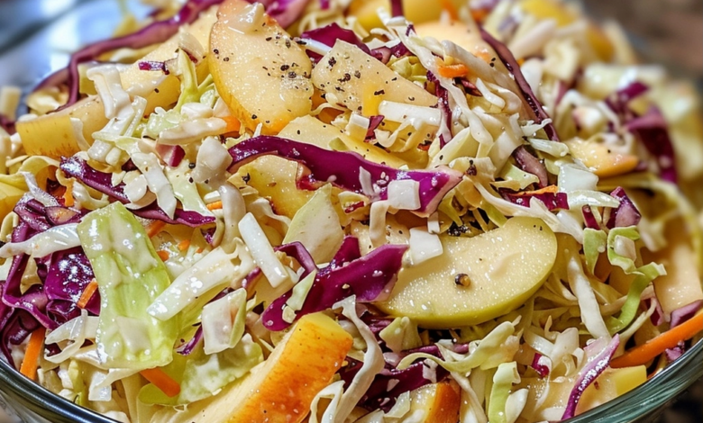 Apple Coleslaw Recipe: A Crisp Refreshing Side