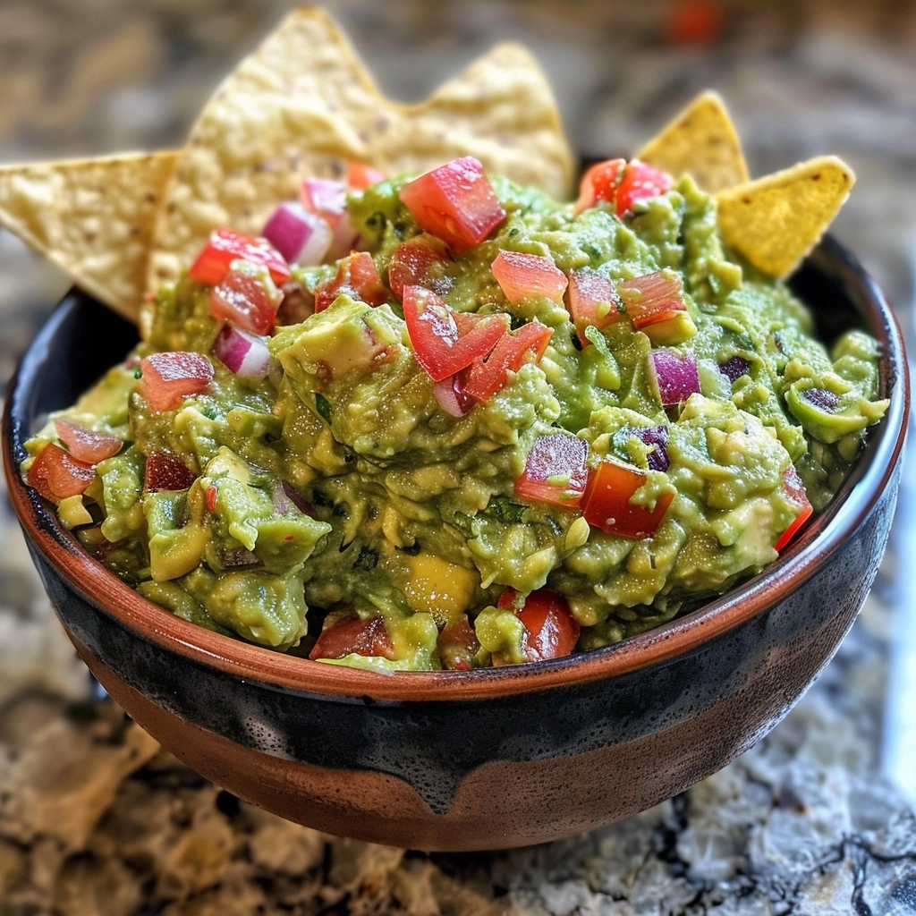 Chunky Guacamole Recipe For Authentic Flavor