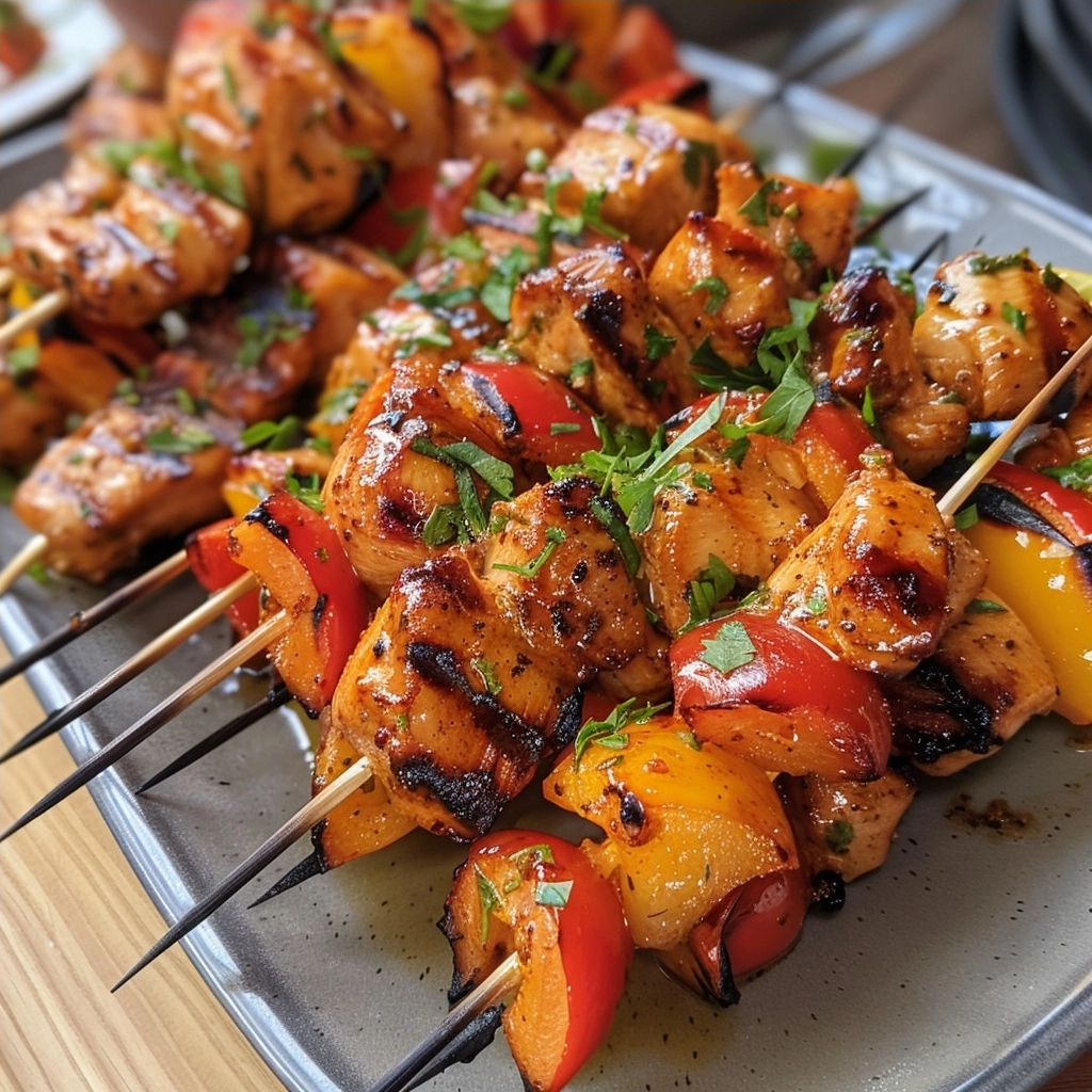 Easy Grilled Chicken Skewers for Perfect Summer Grilling