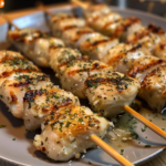 Garlic Parmesan Chicken Skewers: The Ultimate Grilled Bite