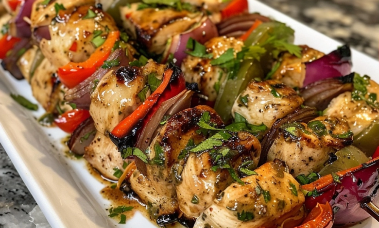 Mediterranean Chicken Skewers Recipe for Healthy Grilling