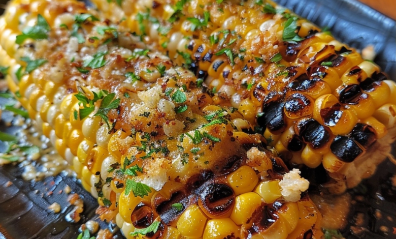 Garlic Butter Grilled Corn for Summer Dining