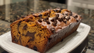 Chocolate Chip Pumpkin Bread Recipe for Fall