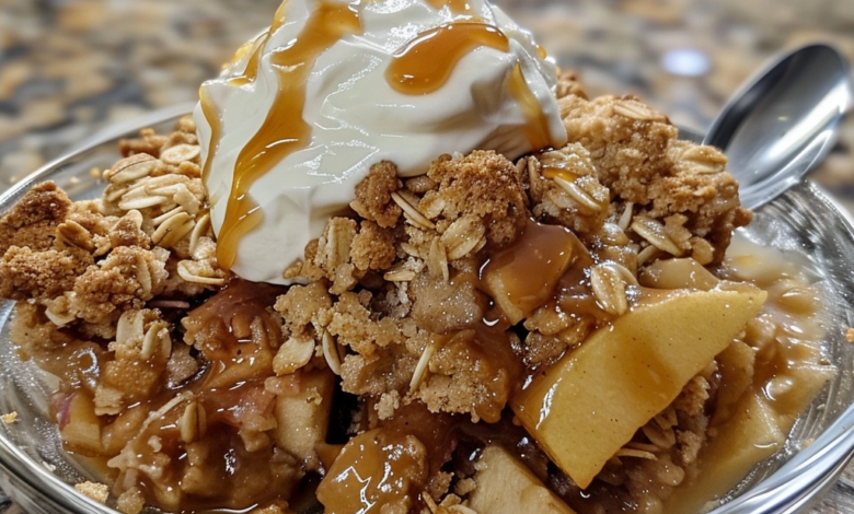 Caramel Apple Crisp: The Ultimate Golden Fall Dessert