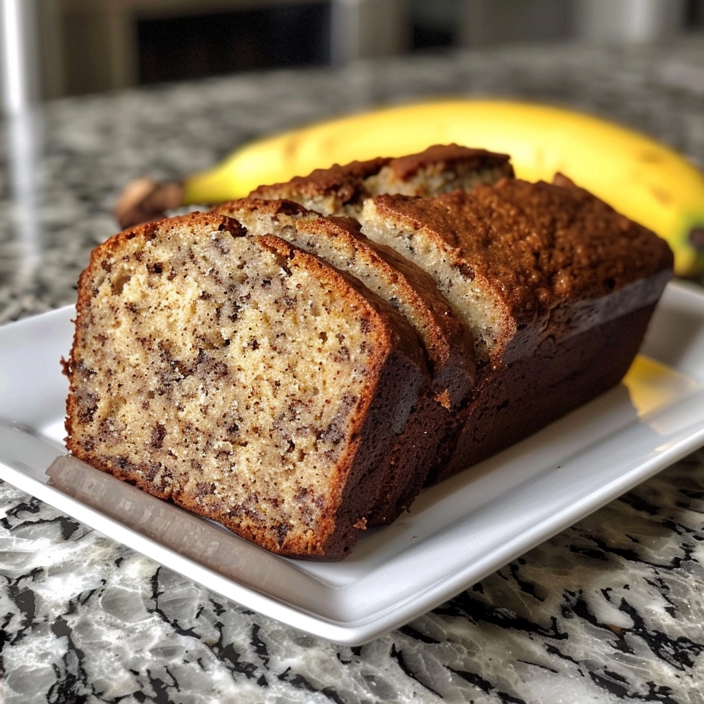 One Bowl Banana Bread Recipe