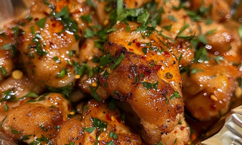 Garlic Butter Chicken Bites for Easy Dinners