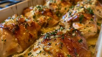 Garlic Butter Baked Chicken Recipe for Easy Dinners