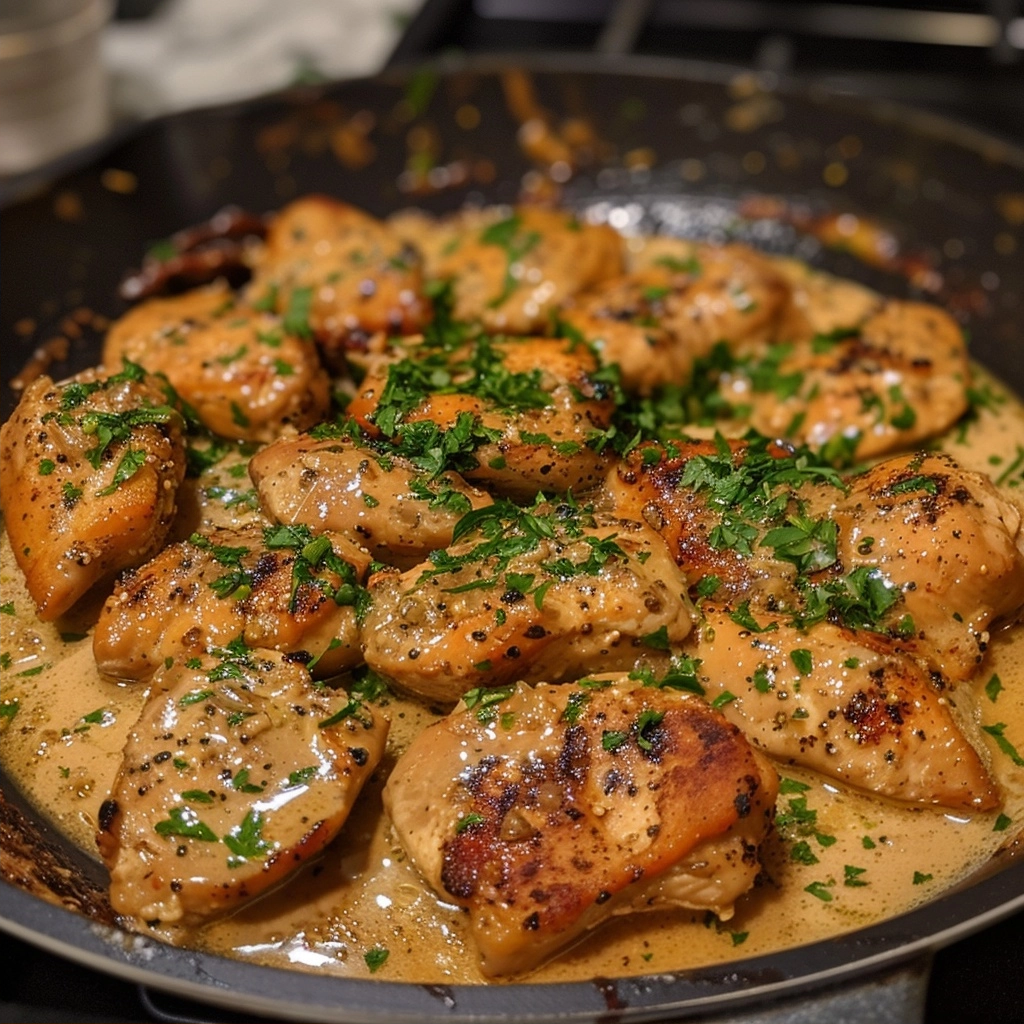 Creamy Garlic Butter Chicken Recipe for Dinner