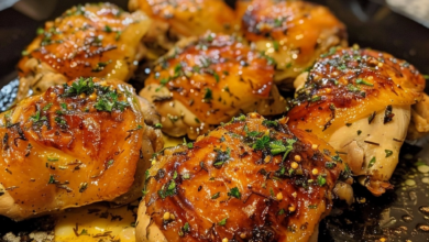 Garlic Butter Chicken Thighs: A Flavorful Recipe