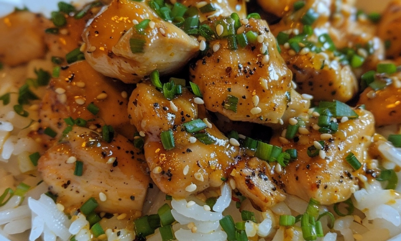 Garlic Butter Chicken Rice: A Simple One-Pot Dinner
