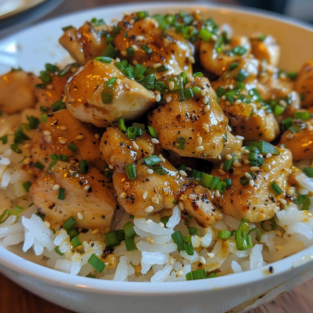 Garlic Butter Chicken Rice: A Simple One-Pot Dinner