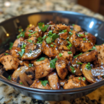 Garlic Butter Mushroom Chicken: A Savory Weeknight Staple
