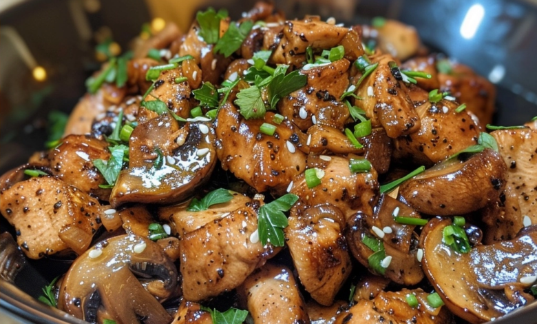 Garlic Butter Mushroom Chicken: A Savory Weeknight Staple