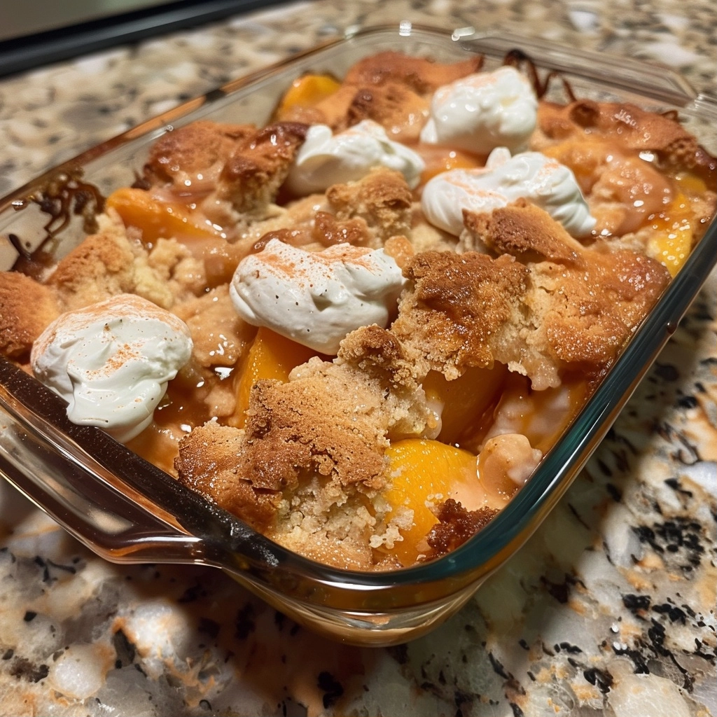 Peach Cobbler with Cake Mix: The Ultimate Easy Dessert