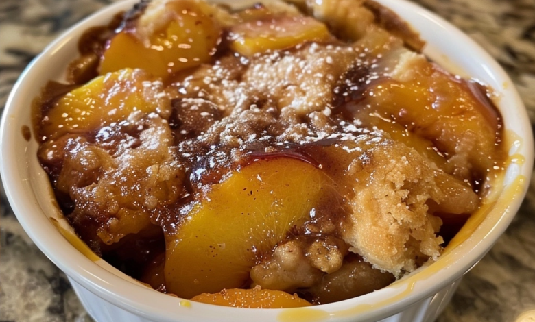 Bourbon Peach Cobbler Recipe: Alcohol-Free Twist