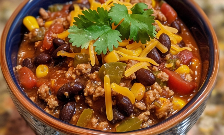 Taco Crockpot Chili Recipe for Easy Weeknight Dinners