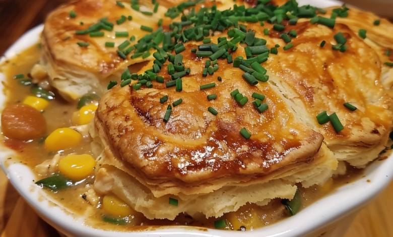 Biscuit Chicken Pot Pie: A Comfort Food Classic