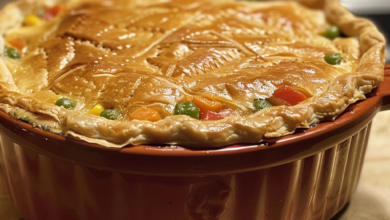 Crustless Chicken Pot Pie: A Healthy Comfort Classic