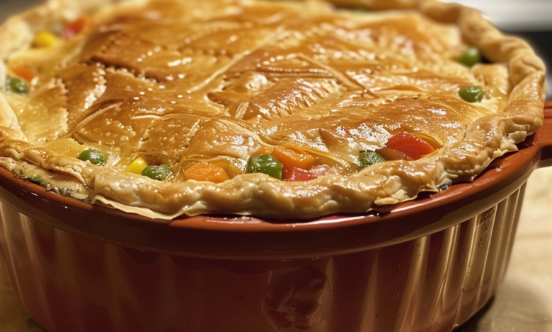 Crustless Chicken Pot Pie: A Healthy Comfort Classic
