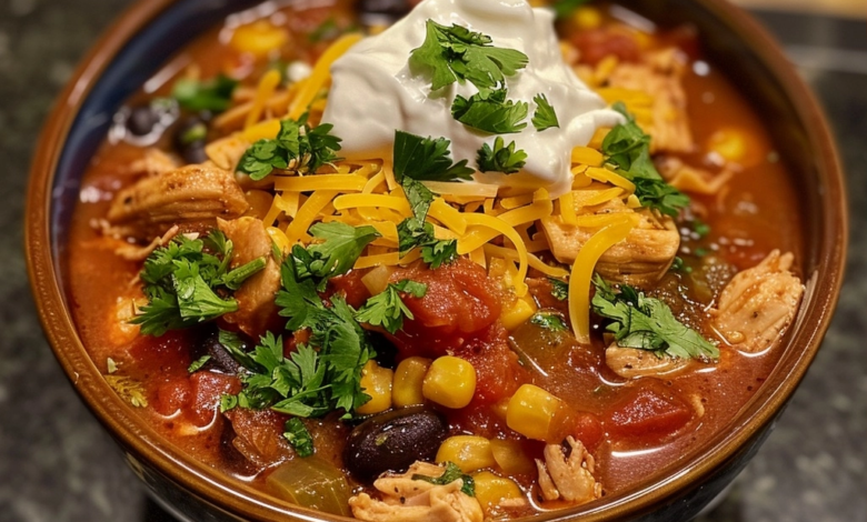 Chicken Taco Soup Recipe for Easy Weeknight Dinners