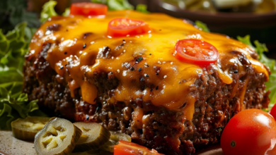 Cheeseburger Meatloaf Recipe for Easy Family Dinners