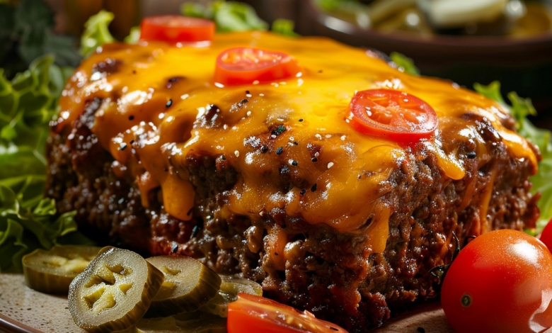 Cheeseburger Meatloaf Recipe for Easy Family Dinners