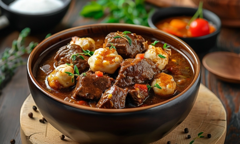 Beef Stew with Dumplings: A Comfort Food Classic