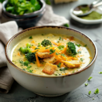Healthy Broccoli Cheddar Soup Recipe