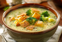 Broccoli Cheddar Potato Soup for Cozy Evenings