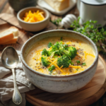 Loaded Broccoli Cheddar Soup Recipe