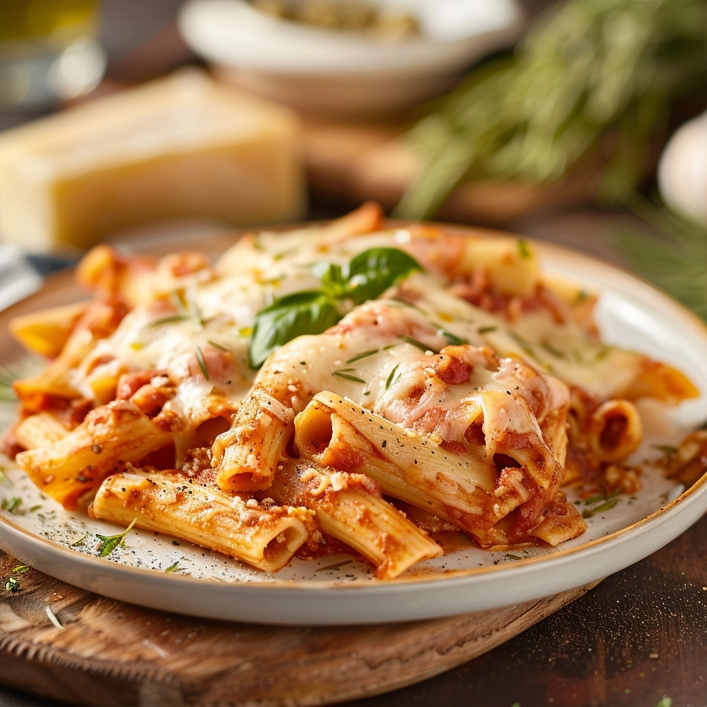 Five Cheese Baked Ziti: The Ultimate Comfort Meal