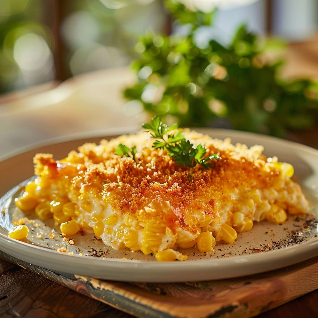 Cheesy Corn Casserole: A Creamy Comfort Classic