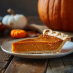 Traditional Pumpkin Pie Made From Scratch