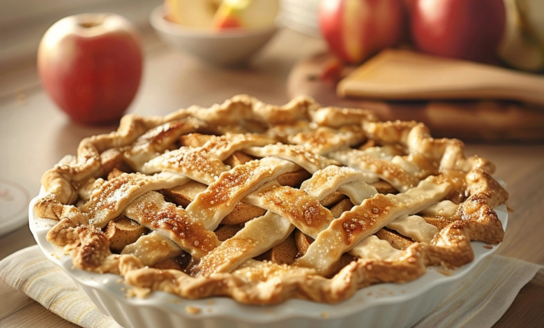 Homemade Apple Pie Recipe for Perfect Flaky Crusts