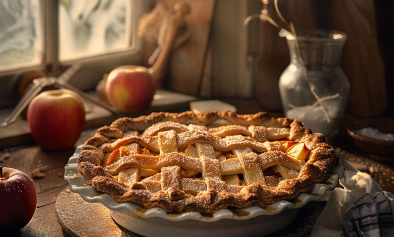 Dutch Apple Pie Recipe for Perfect Streusel Topping