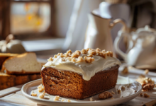 Pumpkin Bread With Cream Cheese Frosting Recipe