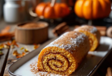 Pumpkin Spice Cake Roll Recipe for Fall