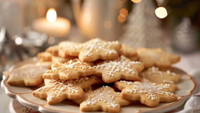 No-Chill Christmas Sugar Cookies