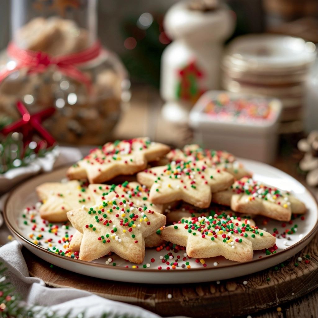 Christmas Sprinkle Sugar Cookies: Easy Holiday Recipe