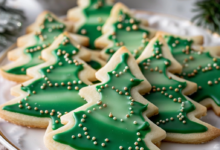 Christmas Tree Sugar Cookies Recipe