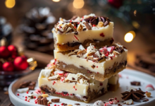 Christmas Sugar Cookie Bars for Holiday Parties