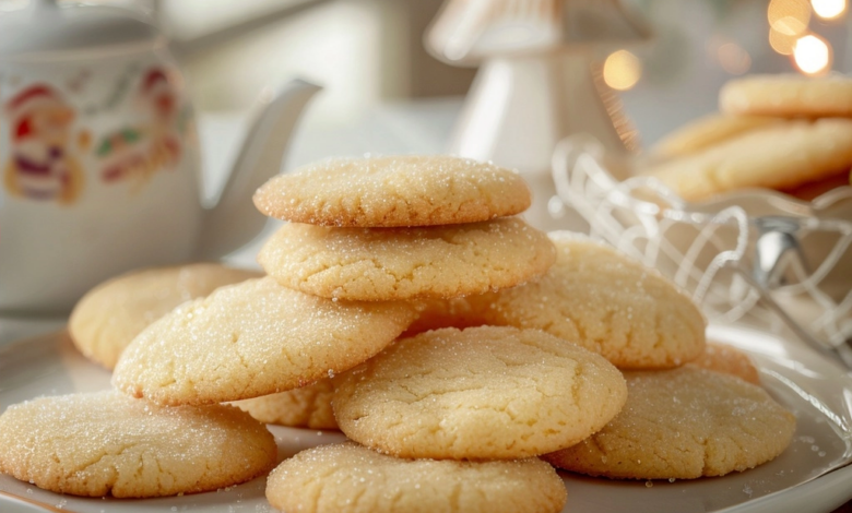 Drop Christmas Sugar Cookies: Easy Soft Holiday Treats