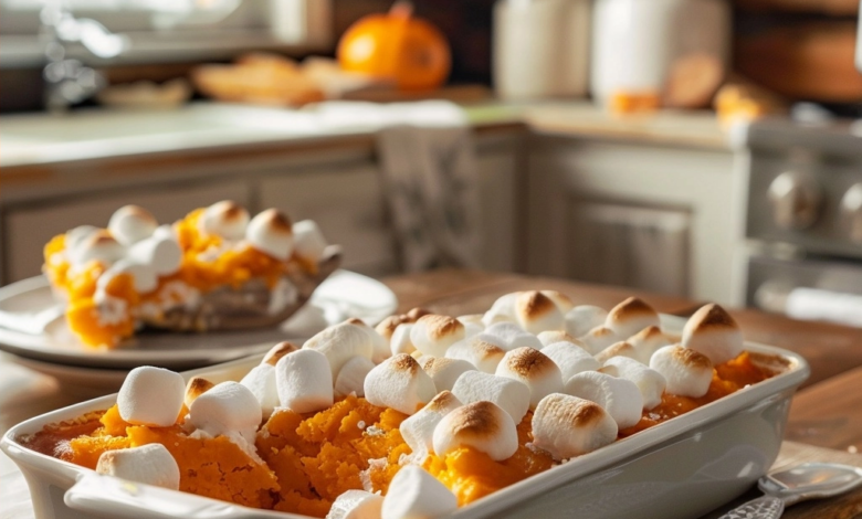 Sweet Potato Casserole with Marshmallows: The Perfect Holiday Side