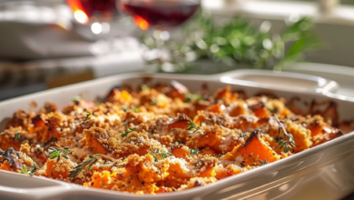 Savory Sweet Potato Casserole for Perfect Holiday Dinners