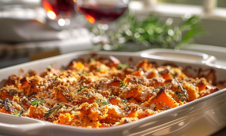Savory Sweet Potato Casserole for Perfect Holiday Dinners