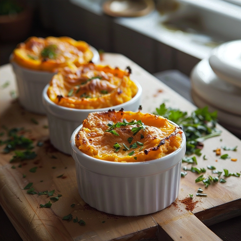 Mini Sweet Potato Casseroles for Perfect Portions