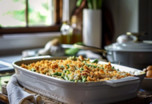 Cheesy Green Bean Casserole: A Creamy Homemade Classic
