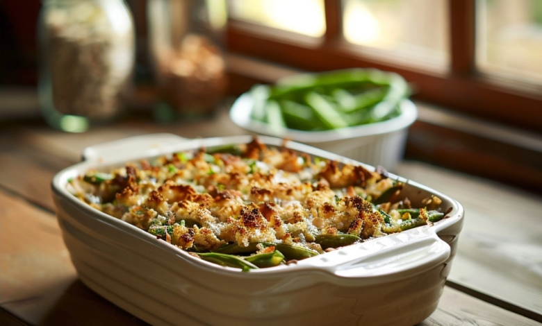 Slow Cooker Green Bean Casserole Recipe