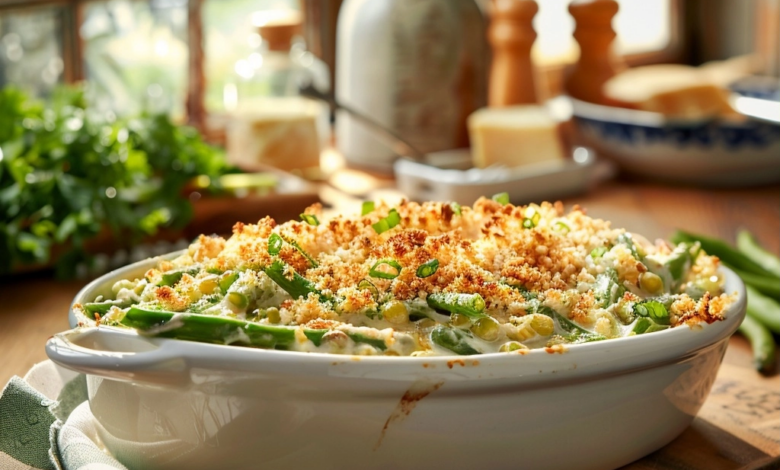 Green Bean Casserole with Parmesan for Every Occasion