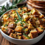 Homemade Stuffing with Sage and Thyme Recipe